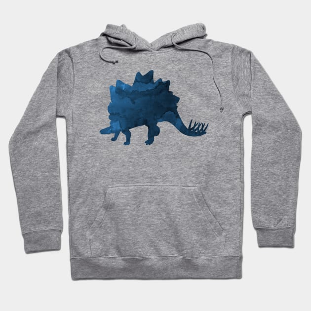 Stegosaurus - Dinosaur Hoodie by TheJollyMarten